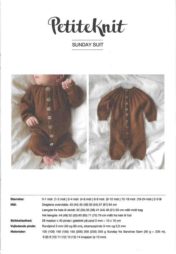Sunday Suit  - PetiteKnit opskrift