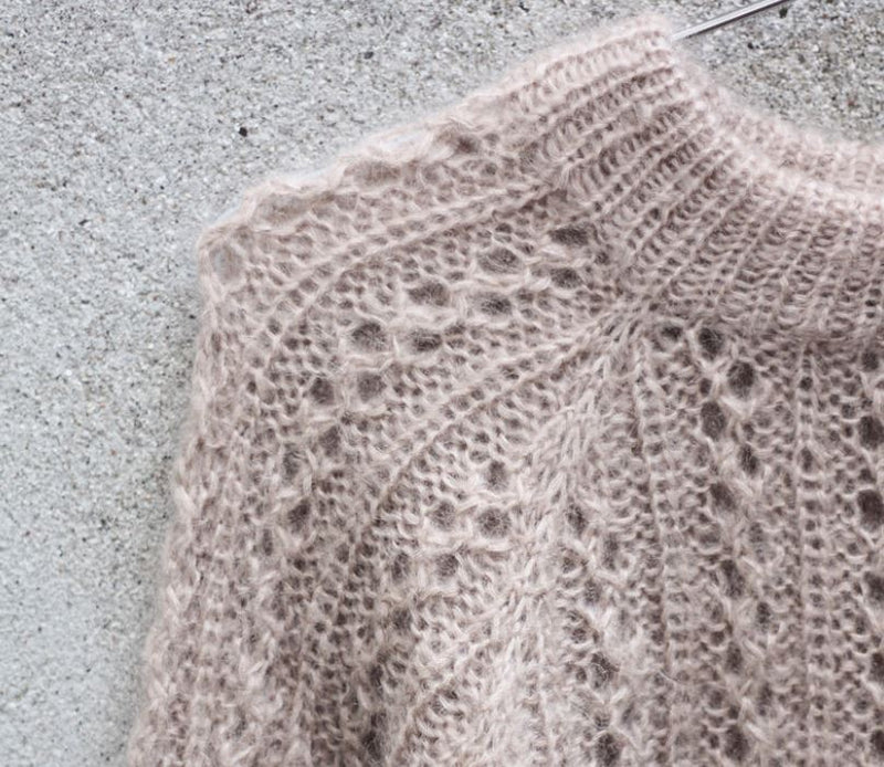 Vaffelsweater - Knitting for Olive opskrift