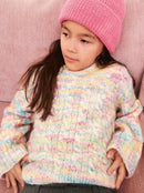 Sandnes Opskrift / 2401 Mykt til Barn/ Nr. 1 Bonnie Sweater Junior