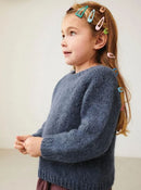 Sandnes Opskrift / 2401 Mykt til Barn/ Nr. 5 Debutant Sweater Junior