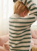 Sandnes Opskrift / 2401 Mykt til Barn/ Nr. 6 Aron Sweater Junior