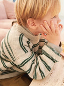 Sandnes Opskrift / 2401 Mykt til Barn/ Nr. 6 Aron Sweater Junior