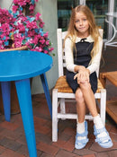 Sandnes Opskrift / 2405 Sommerbarn / Nr. 1 Linnea Dress Junior