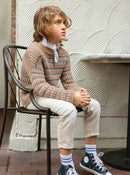 Sandnes Opskrift / 2405 Sommerbarn / Nr. 3 Sebbe Sweater Junior