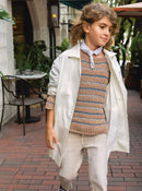 Sandnes Opskrift / 2405 Sommerbarn / Nr. 3 Sebbe Sweater Junior