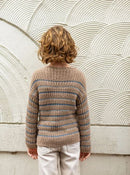 Sandnes Opskrift / 2405 Sommerbarn / Nr. 3 Sebbe Sweater Junior