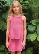 Sandnes Opskrift / 2405 Sommerbarn / Nr. 6 Augustin Singlet Junior