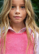 Sandnes Opskrift / 2405 Sommerbarn / Nr. 6 Augustin Singlet Junior