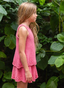 Sandnes Opskrift / 2405 Sommerbarn / Nr. 6 Augustin Singlet Junior