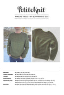 Ankers Trøje – My Boyfriend’s Size  - PetiteKnit opskrift