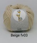 Beige Soft Cotton