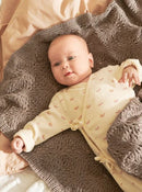 Sandnes Opskrift / 2406 Babytæpper/ Nr. 3 Colette Tæppe