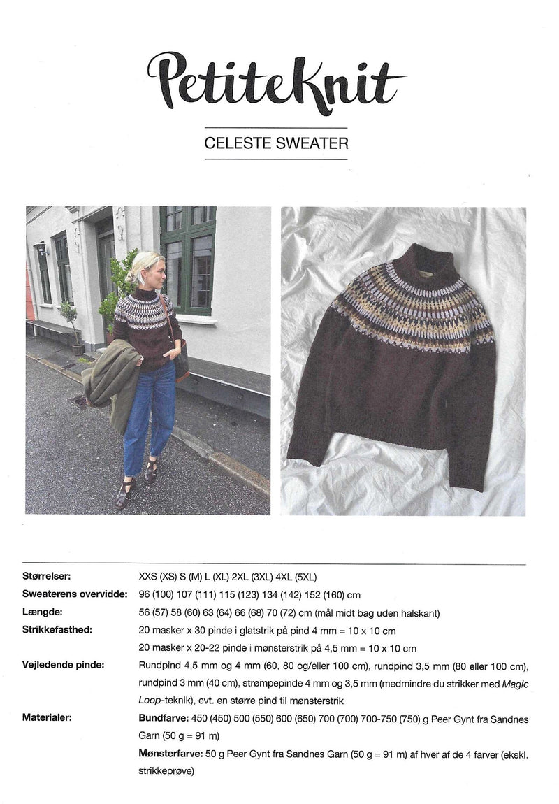 Celeste Sweater  - PetiteKnit opskrift