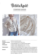 Champagne Cardigan - PetiteKnit opskrift