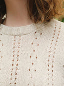 Sandnes Opskrift / 2404 Sommerstrik / Nr. 9a og 9b  Cornelia Tee & Skirt