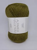 Dark Olive Alpakka Følgetråd