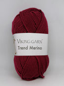 Dyb rød Trend Merino