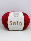 Meilenweit 100 Seta - Fabriksinformation: Lana Grossa, Ingolstädter Str. 86, 85080 Gaimersheim, Germany - office@lanagrossa.de