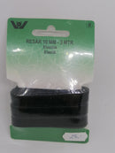 Elastik 10mm - 3m - Sort