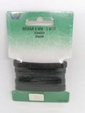 Elastik 6mm - 3m - Sort