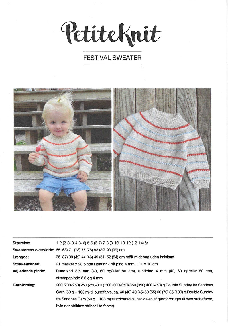 Festival Sweater - PetiteKnit opskrift