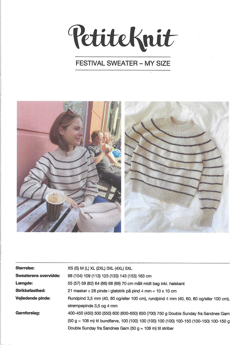 Festival Sweater - My size  - PetiteKnit opskrift