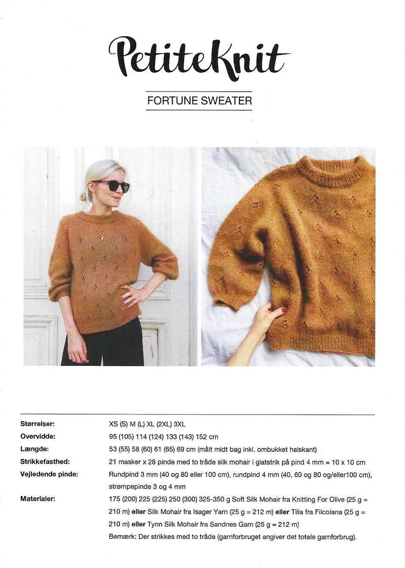 Fortune Sweater - PetiteKnit opskrift