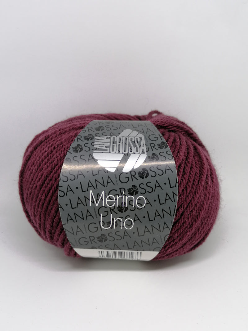 Merino Uno - Fabriksinformation: Lana Grossa, Ingolstädter Str. 86, 85080 Gaimersheim, Germany - office@lanagrossa.de