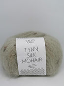 Beige Tweed Tynn Silk Mohair