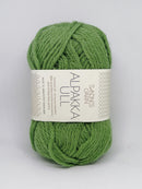 Grøn Alpakka Ull