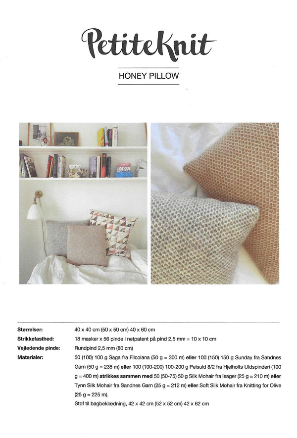 Honey Pillow - PetiteKnit opskrift