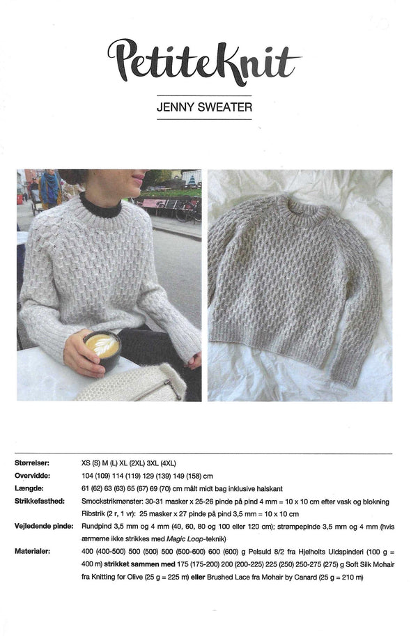 Jenny Sweater  - PetiteKnit opskrift