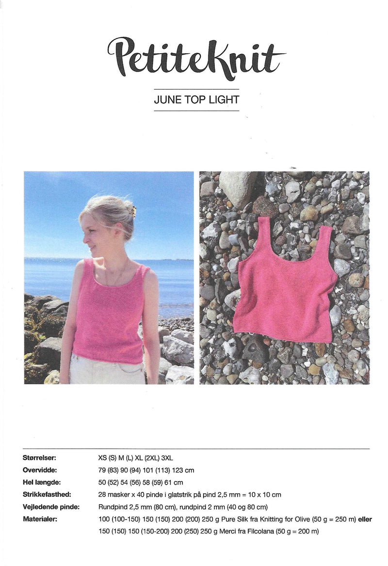 June Top Light - PetiteKnit opskrift