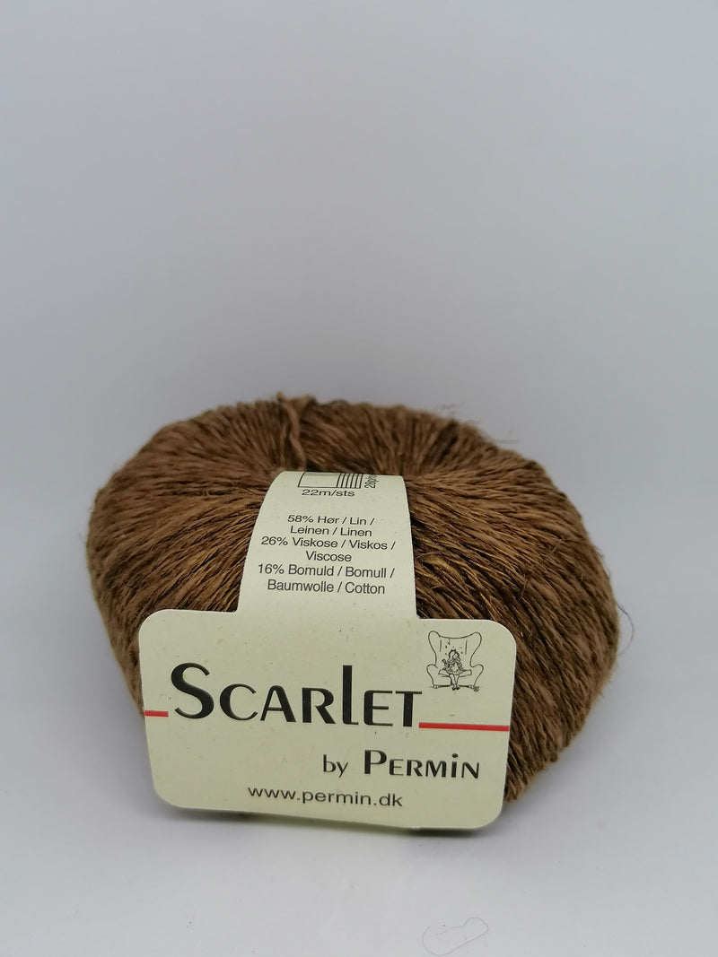 Scarlet - Fabriksinformation: Carl J. Permin A/S, Banemarksvej 38, 2605 Brøndby - permin@permin.dk
