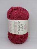 Koral rød Mini Alpakka