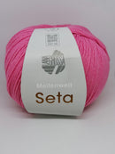 Meilenweit 100 Seta - Fabriksinformation: Lana Grossa, Ingolstädter Str. 86, 85080 Gaimersheim, Germany - office@lanagrossa.de