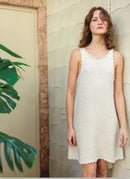 Sandnes Opskrift / 2404 Sommerstrik / Nr. 1 Linnea Dress