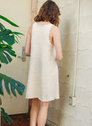 Sandnes Opskrift / 2404 Sommerstrik / Nr. 1 Linnea Dress