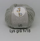 Lys grå Soft Cotton
