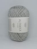 Alpakka - Lys gråmeleret