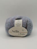 Nellie - Lyseblå-rosa-bordeaux
