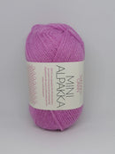 Lyserød Mini Alpakka