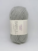 Babyull Lanett - Lys gråmeleret