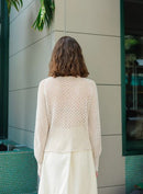 Sandnes Opskrift / 2404 Sommerstrik / Nr. 4 Mathea Sweater