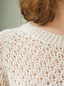 Sandnes Opskrift / 2404 Sommerstrik / Nr. 4 Mathea Sweater