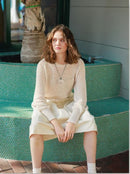 Sandnes Opskrift / 2404 Sommerstrik / Nr. 4 Mathea Sweater