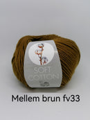 Mellem brun Soft Cotton