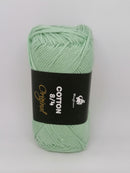 Mintgrøn 8/4 bomuld