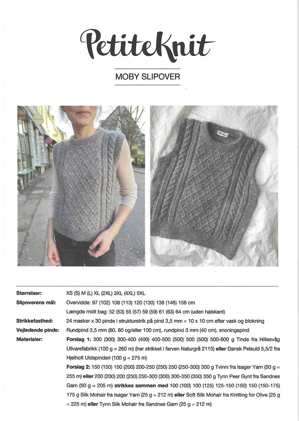 Moby Slipover - PetiteKnit opskrift
