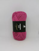 Mørk rosa 8/4 bomuld